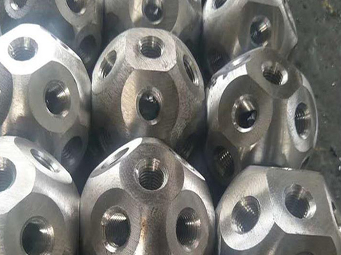 莱西螺栓球网架杆件制作